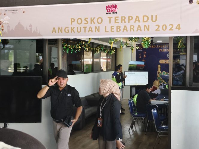 
					Posko Terpadu Angkutan Lebaran 2024 di Bandara Hang Nadim mulai beroperasi, Rabu (3/4/2024). Foto: Gokepri.com/Engesti