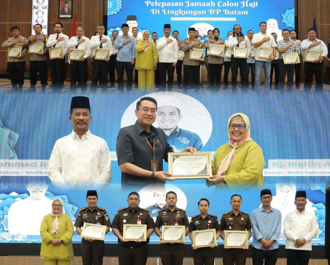 
					Badan Pengusahaan (BP) Batam menggelar Halal Bihalal bersama seluruh jajaran Forkopimda tingkat Kota Batam di Balairungsari BP Batam, Selasa (23/4/2024). Foto: BP Batam