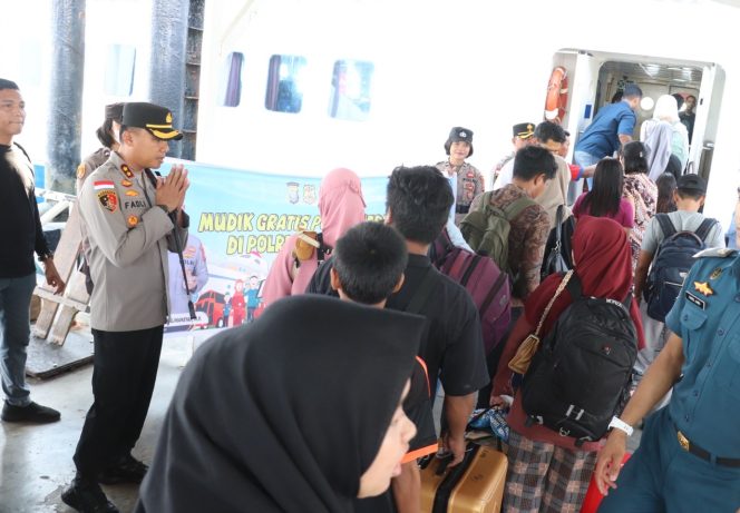 
					Program Mudik Gratis Polda Kepri di Polres Karimun Tujuan Batam