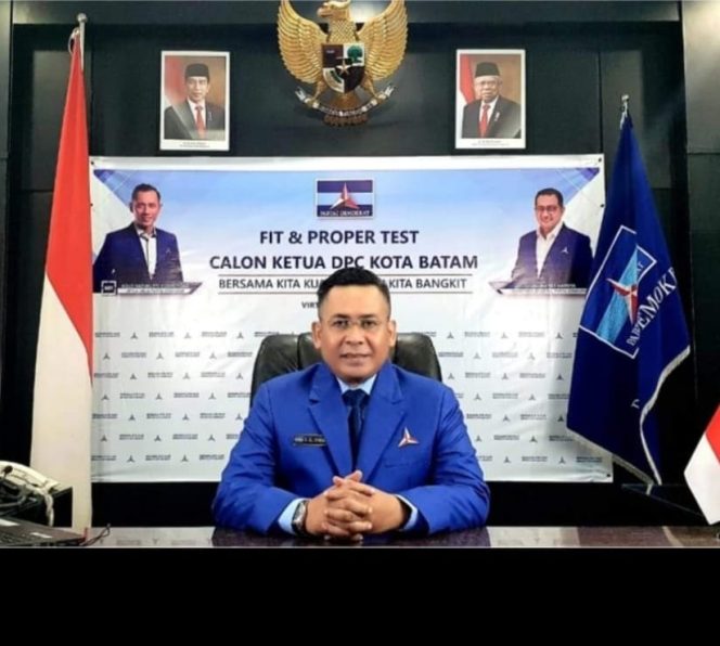 
					Ketua DPC Partai Demokrat Batam, M. Al Ichsan