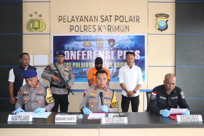 
					Satpolairud Polres Karimun berhasil mengamankan 6 (enam) orang calon Pekerja Migran Indonesia (PMI) ilegal yang hendak diberangkatkan ke Malaysia.