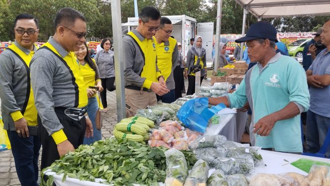 
					Sekda Kota Tanjungpinang memantau stan pasar murah di jambore PKK tingkat Kota Tanjungpinang ke-8.