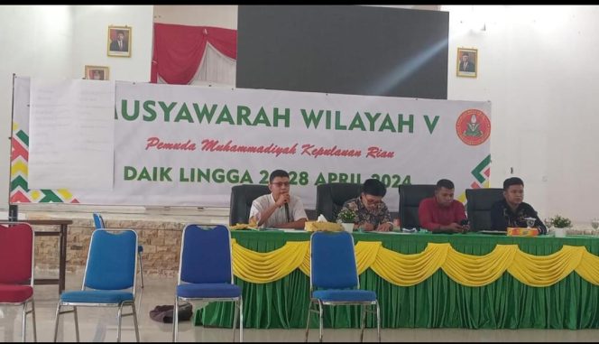 
					Musyawarah Wilayah (Muswil) V Pemuda Muhammadiyah Kepri pada Minggu (28/4/2024).