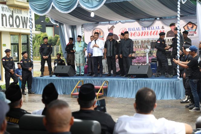 
					Wali Kota Batam, Muhammad Rudi pada peresmian Kantor Lang-Lang Laut di Batamcentre, Senin (20/5/2024).