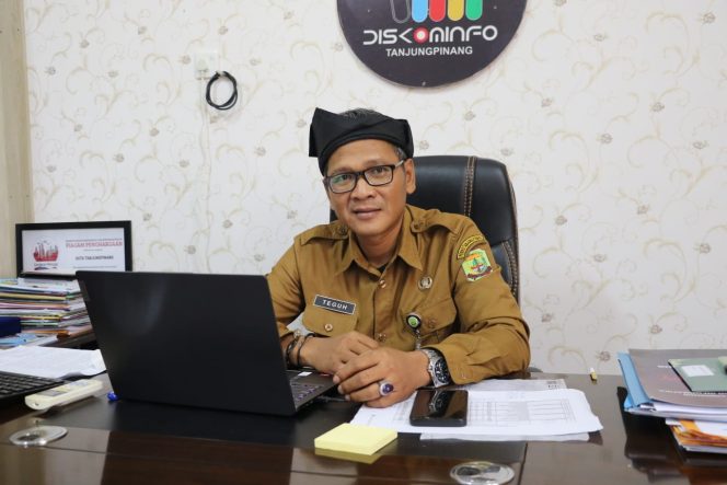 
					Kepala Diskominfo Kota Tanjungpinang, Teguh Susanto.