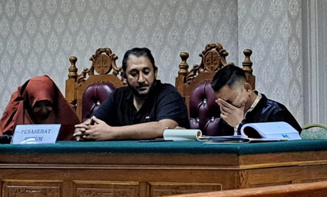 
					Kapten Kapal MT Arman 114 Mahmoud Mohamed Abdelaziz Mohamed saat menjalani persidangan di Pengadilan Negeri Batam. Foto: Ist