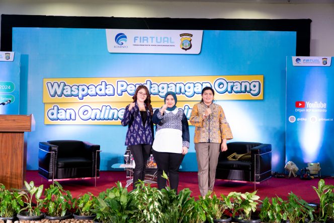 
					Kominfo menggelar FIRTUAL bertemakan “Waspada Perdagangan Orang dan Online Scamming” pada Selasa (11/6/ 2024) di Graha Pena, Batam