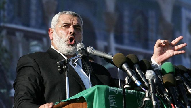 
					Pemimpin biro politik Hamas, Ismail Haniyeh. Foto: DETIKCOM