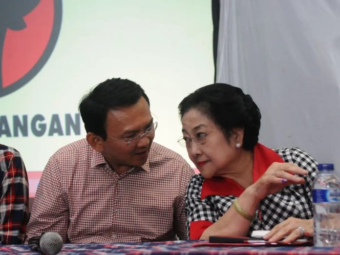 
					Megawati Soekarnoputri bakal menggelar rapat bersama pengurus DPP PDIP perihal penentuan Basuki Tjahaja Purnama maju di Pilkada Jakarta 2024. Foto: LIPUTAN6