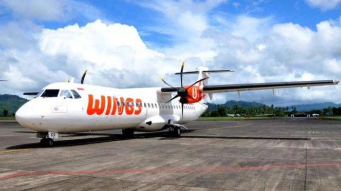 
					Cuaca buruk yang melanda wilayah Kepulauan Riau menyebabkan penundaan penerbangan Wings Air rute Pulau Jemaja-Batam hingga Senin (1/7/2024) pagi. Foto: VIVA