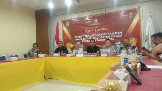 
					 Soalisasi Persyaratan Calon Kepala Daerah di Pilkada Lingga Tahun 2024.