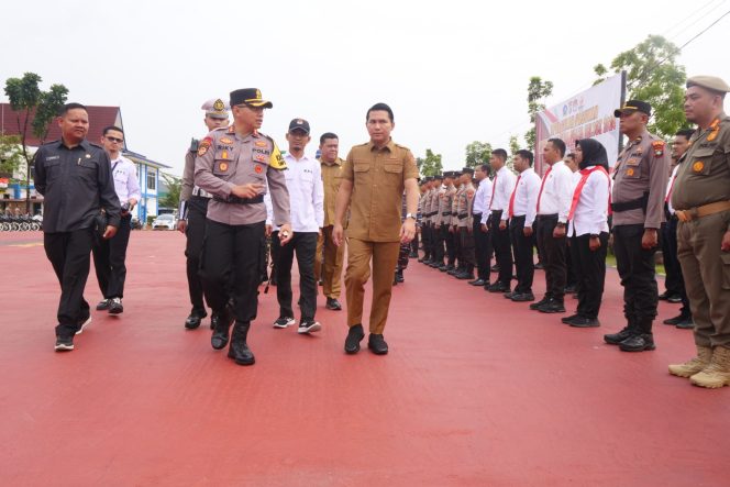 
					Wakil Bupati Bintan Ahdi Muqsith Hadiri Apel Gelar Pasukan OPS Mantap Praja Bintan 2024