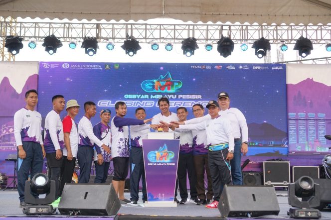 
					Penutupan rangkaian kegiatan Gebyar Melayu Pesisir (GMP) 2024 pada Minggu (18/8) di Harbourbay Downtown, Batam. 