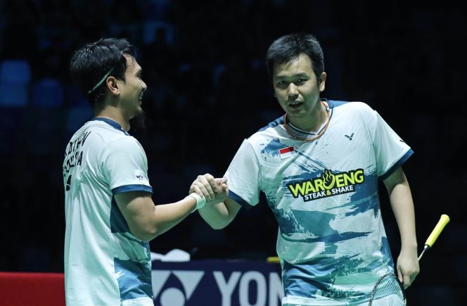 
					Ahsan/Hendra Kalah di Arctic Open 2024