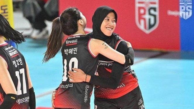 
					Megawati Hangestri di Laga Perdana Liga Voli Korea (ist)