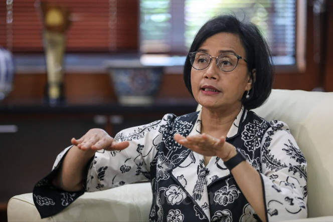 
					Menteri Keuangan Sri Mulyani
(f/ekonomi.bisnis.com)
