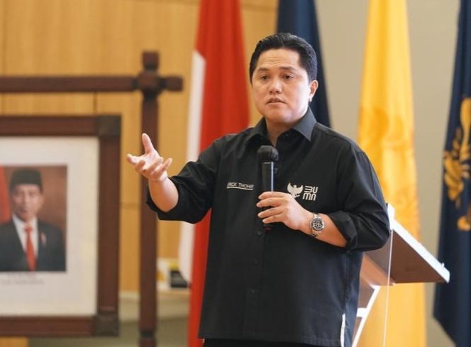 
					Erick Thohir kembali dipercaya sebagai Menteri Badan Usaha Milik Negara (BUMN) periode 2024-2029 oleh Presiden Prabowo Subianto, di Jakarta, pada Senin (21/10). (ist)