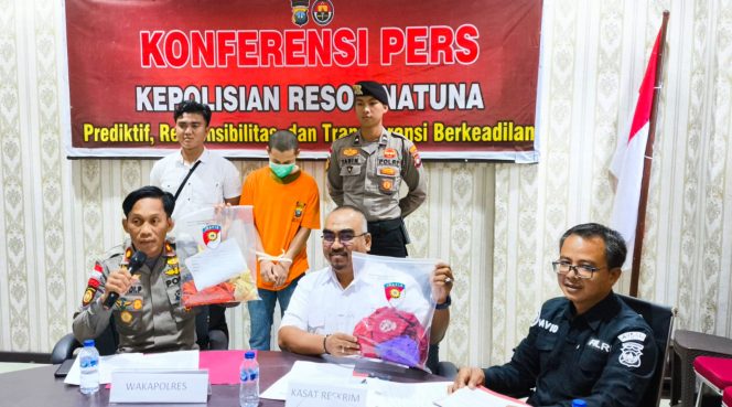 
					Konfrensi pers Polres Natuna