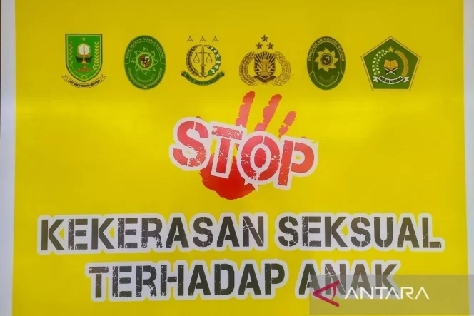 
					Peringatan stop kekerasan seksual pada anak, Melda Irawati, Kepala UPTD-PPA DP3AP2KB Kabupaten Natuna. 
