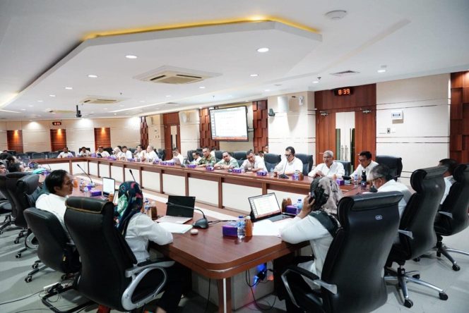 
					Rapat FPRD di Ruang Rapat Hang Nadim Lantai IV Kantor Walikota Batam, Rabu (13/11). (ist)