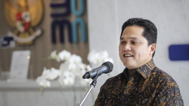 
					Menteri BUMN Erick Thohir 