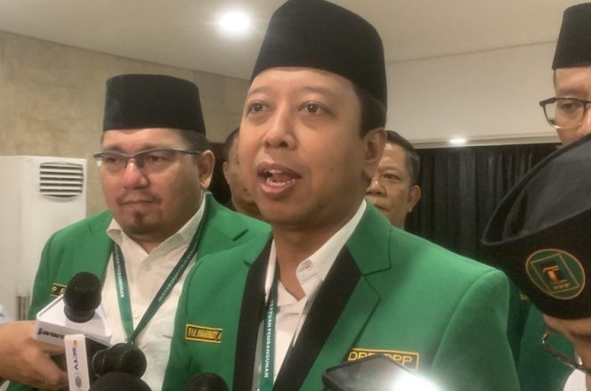 
					Ketua Majelis Pertimbangan DPP PPP, M. Romahurmuziy.