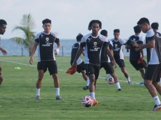 Latihan Timnas Indonesia