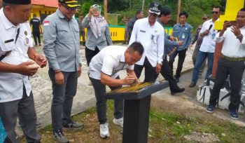  Desa Kelumu di Kecamatan Lingga resmi ditetapkan sebagai Kampung Reforma Agraria 2024 oleh Bupati Lingga, Muhammad Nizar