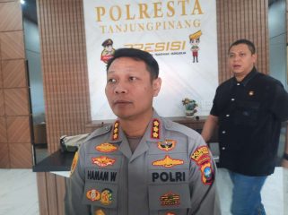 Kapolresta Tanjungpinang, Kombes Pol Hamam Wahyudi. 