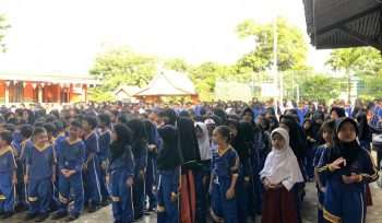 Siswa SDN 008 Sagulung