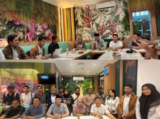 Rangkaian kegiatan BPJS Ketenagakerjaan Tanjungpinang dan foto bersama dengan jurnalis usai buka bersama, Senin (10/03/2025)
