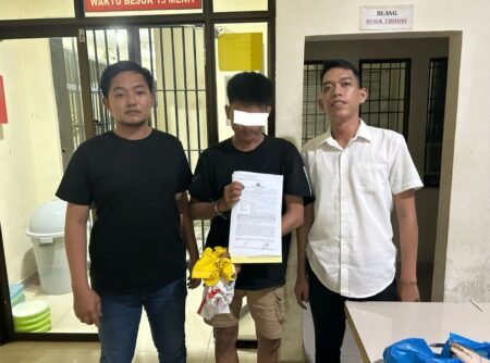 Satu Tersangka Narkoba berinisial A Terjaring Operasi Antik Seligi 2025 Polres Bintan, Rabu (19/02/2025) lalu