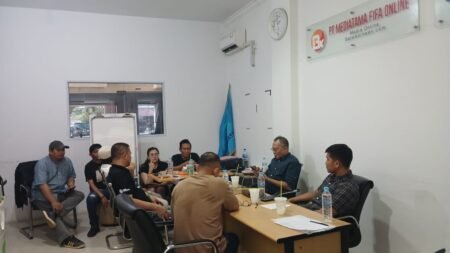 Persiapan menjelang dilaksanakannya pelantikan kepengurusan PWI Kepri dan PWI Kota Batam pada Rabu (7/5/2025) mendatang, Sabtu (26/04/2025)