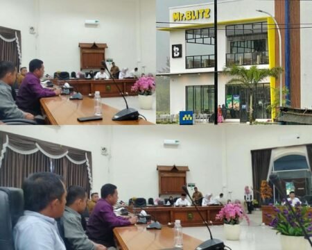 Komisi II DPRD Kota Tanjungpinang Rapat Dengar Pendapat (RDP) masalah hilangnya ijazah mantan karyawan Mr Blitz, Senin (05/05/2025).