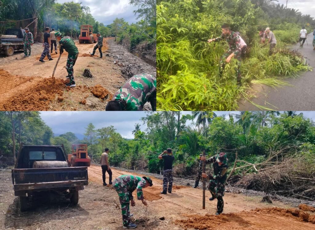 Kegiatan TMMD ke-124 TA. 2025 Kodim 0315/Tanjungpinang di Desa Panggak Laut, Kecamatan Daik, Kabupaten Lingga, dengan sasaran utama pembukaan jalan baru sepanjang 3 kilometer dan lebar 6 meter.  