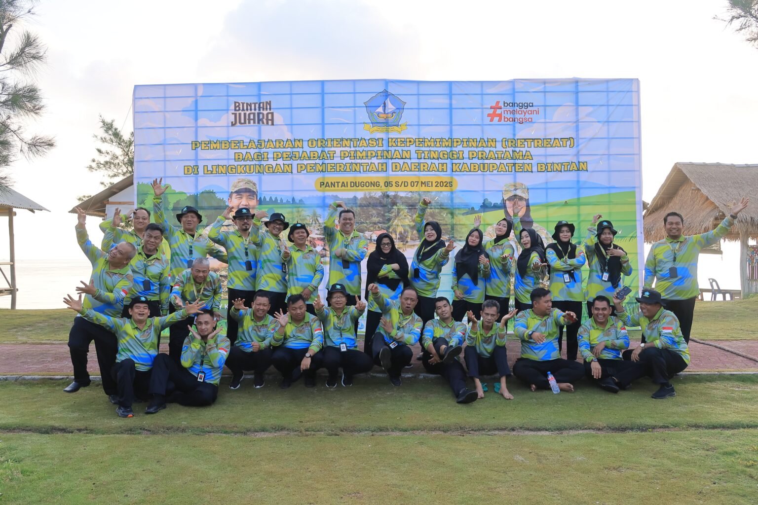 Peserta Retreat pada saat penutupan