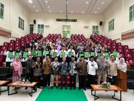 STAIN Sultan Abdurrahman Kepri melantik sebanyak 15 CPNS formasi tahun 2024 Kamis (5/6) di Auditorium Razali Jaya Kampus STAIN Kepri