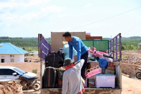 Progres Pergeseran Warga, 106 KK Tatap Harapan Baru di Tanjung Banon