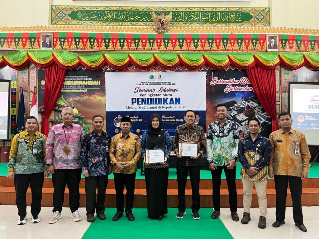 Kepala Dinas Pendidikan Kepri dan Kepala BKD dan KORPRI Kepri Dukung Studi Lanjut ASN di S2 MPI STAIN SAR Kepri