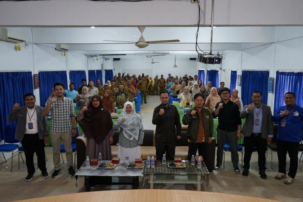 STIE Pembangunan Tanjungpinang melalui P3M bekerja sama dengan Dinas PMD Bintan menggelar “Workshop Pengelolaan dan Manajerial BUMDes/BUMDes Bersama Selasa (29/7).