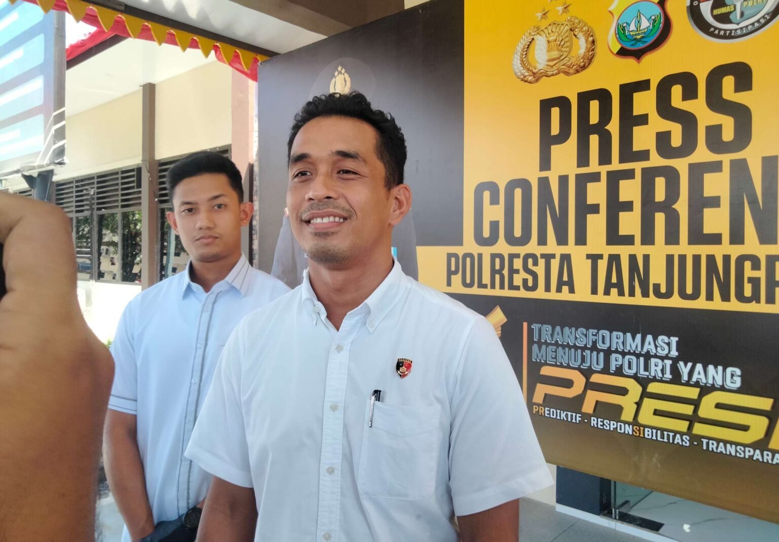 Kasat Narkoba Polresta Tanjungpinang, AKP Lajun Siado Sianturi.