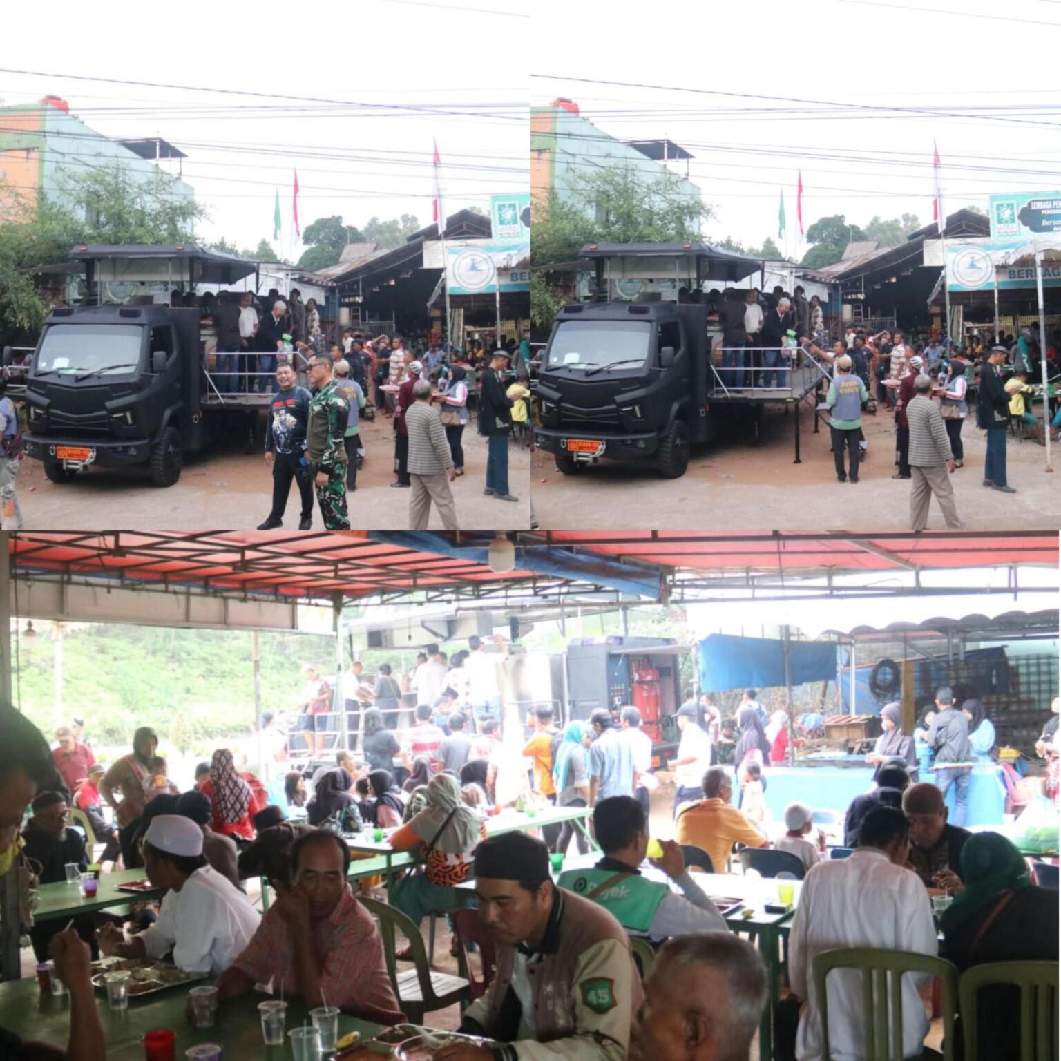 Kogabwilhan I kembali melanjutkan program sosial Jumat Berkah dengan menyediakan sarapan gratis bagi masyarakat di kawasan Batu 8, Tanjungpinang, Jum'at (29/08/2025)