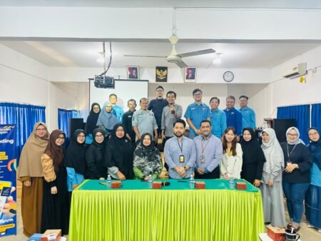 STIE Pembangunan Tanjungpinang bekerja sama dengan Bank Mandiri Taspen menggelar kegiatan Sosialisasi Program Pensiun dan Layanan Keuangan.