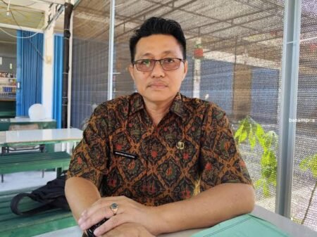Kepala Bidang Pendapatan dan Pendataan (P2P) Bapenda Lingga, Wahyudi Eka Putra