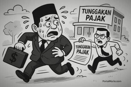 ilustrasi penunggak pajak
