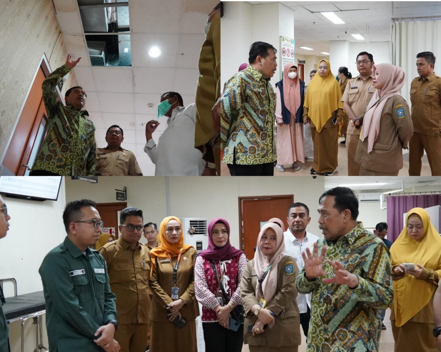 Ketua Ombudsman RI, Mokhammad Najih, Anggota Ombudsman RI, Jemsly Hutabarat bersama tim dari Perwakilan Ombudsman RI Provinsi Kepri melakukan pemantauan pelayanan publik di RSUD Raja Ahmad Tabib, Tanjungpinang pada Selasa (16/09/2025).