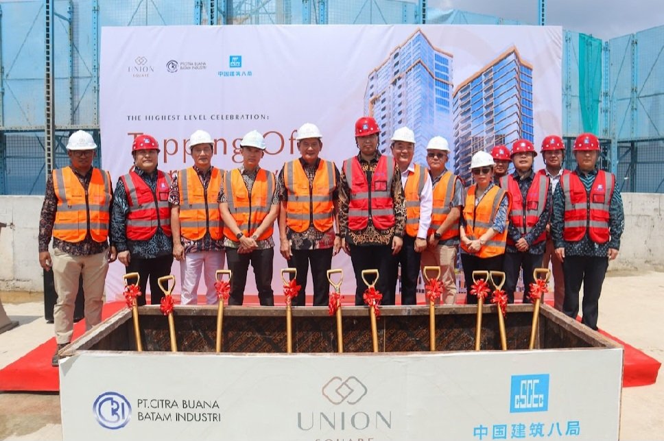 Union Square Topping Off, Hunian Modern Baru di Batam