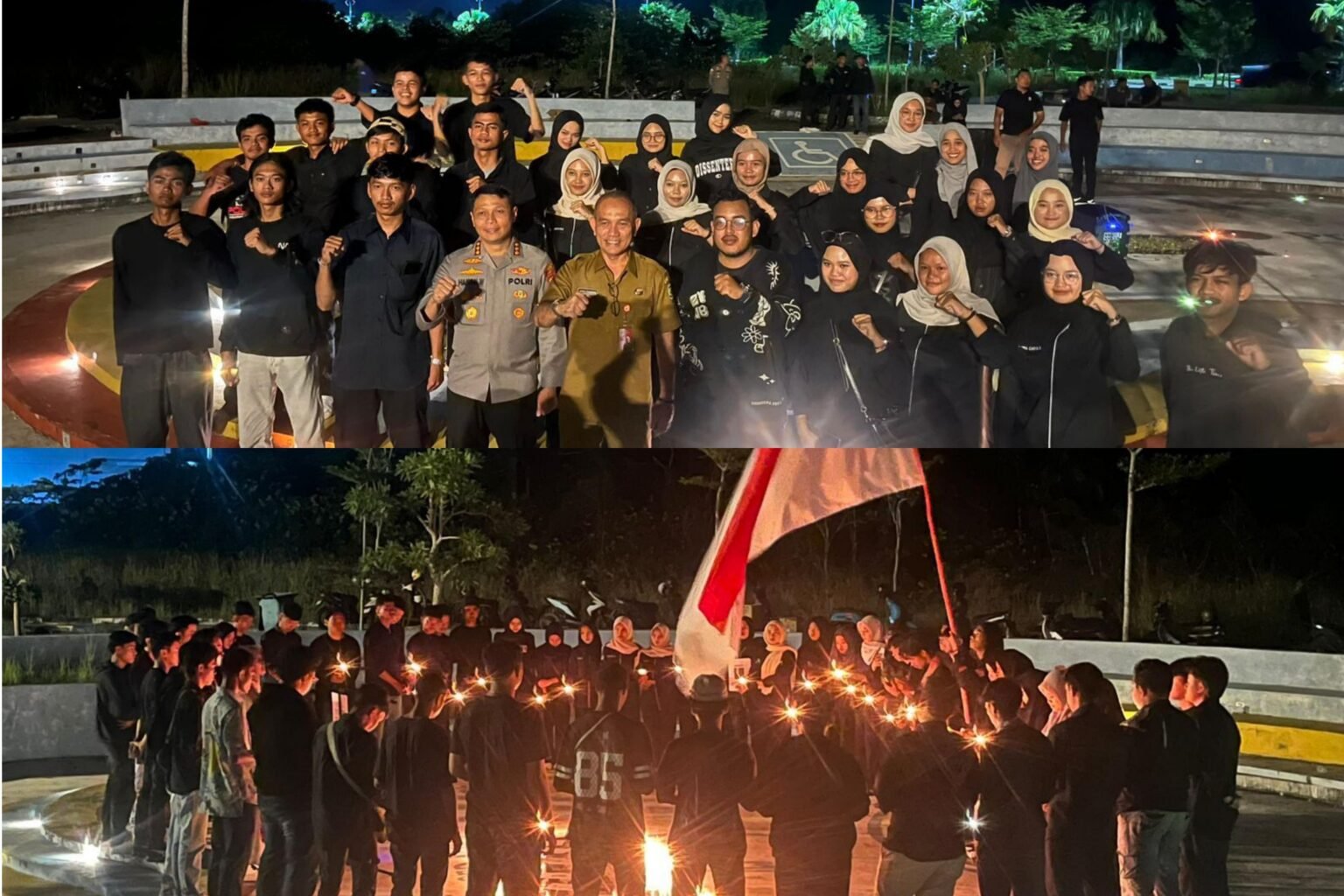 Aksi Simbolik 1000 Lilin Koalisi Distrik Tanjungpinang – Bintan, Refleksi Sejarah di Bulan September