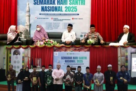 Rangkaian kegiatan HSN di STAIN Sultan Abdurrahman Kepri resmi ditutup dengan Seminar Pesantren bertajuk “Sinergisitas Empat Pilar dalam Pembinaan Santri di Pondok Pesantren” serta pengumuman pemenang dari 21 cabang lomba yang telah digelar selama sepekan sebelumnya