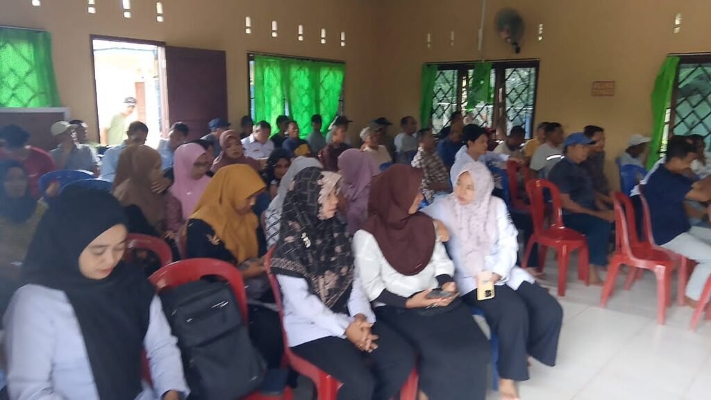 Sosialisasi di Bukit Belah, PT SPP Janji Patuh Regulasi dan Lindungi Hak Masyarakat